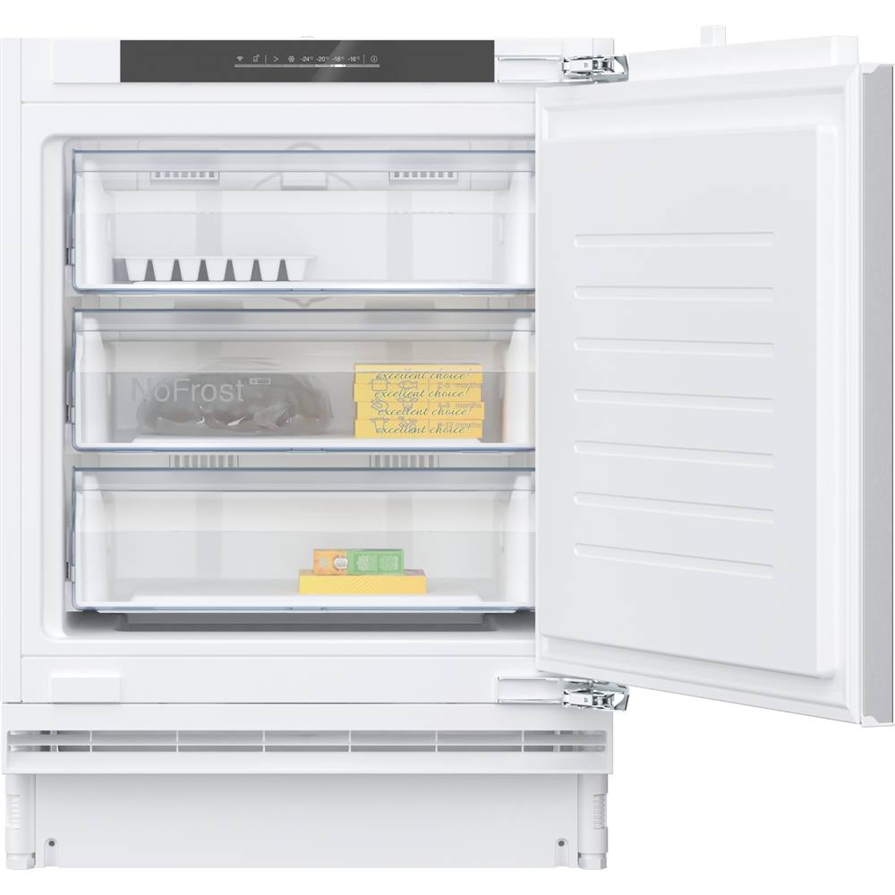 GU7213DE0 N 70, Einbau-Gefrierschrank, 82 x 59.8 cm, Flachscharnier mit Softeinzug